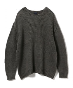 ▲BEAMS / スライバー ワイドニット