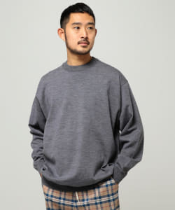 ▲BEAMS / 14ゲージ クルーネックニット