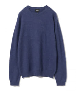 ▲BEAMS / アンゴラ クルーネックニット