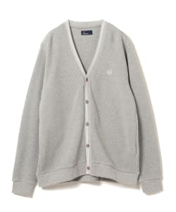 ▲FRED PERRY × BEAMS / 別注 鬼鹿の子 カーディガン