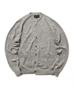 ▲BEAMS PLUS / リネン カーディガン