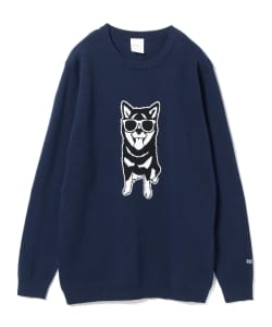 ▲fLAnsisCA × BEAMS / 別注 ジャカード ニット