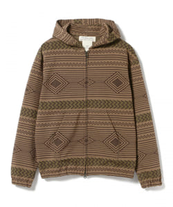 ▲REMI RELIEF × BEAMS PLUS / 別注 裏毛 ジャカード パーカ