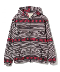 ▲REMI RELIEF × BEAMS PLUS / 別注 裏毛 ジャカード パーカ