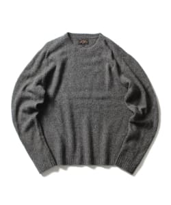 ▲BEAMS PLUS / カシミヤ シルク クルーニット