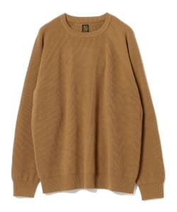 ▲BATONER / HARD TWIST WOOL CREW KNIT