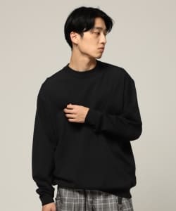 ▲BEAMS / 14ゲージ ワイド クルーネック ニット