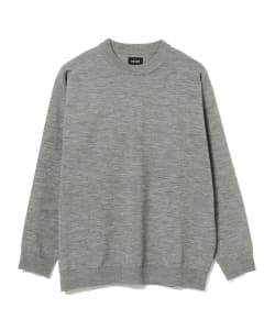 ▲BEAMS / 14ゲージ ワイド クルーネック ニット