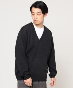 ▲BEAMS / ルーズ Vネックニット