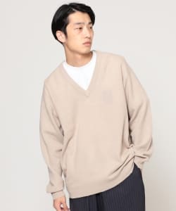 ▲BEAMS / ルーズ Vネックニット