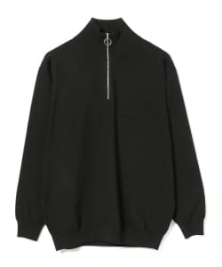 ▲BEAMS / NEW STANDARD ハーフジップ ニット