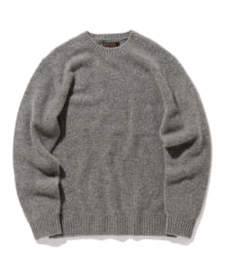 ▲BEAMS PLUS / 7G カシミヤシルク クルーニット
