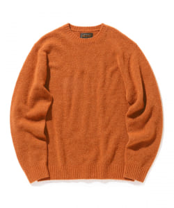 ▲BEAMS PLUS / 7G カシミヤシルク クルーニット