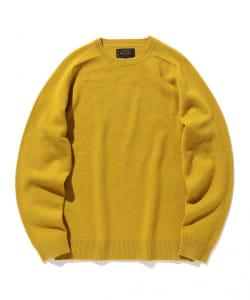 ▲BEAMS PLUS / 9ゲージ クルーネックニット
