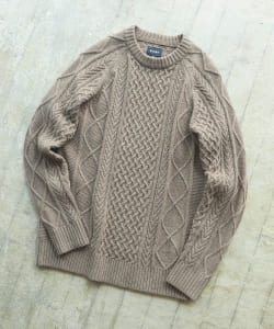 ▲BEAMS / イタリー ラムウール クルーネック