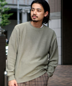 ▲BEAMS / リカバー クルーネック ニット
