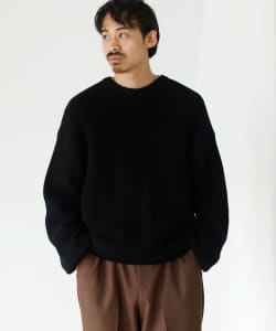 ▲BEAMS / 5ゲージ ルーズ ワッフル ニット