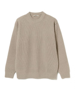 AURALEE / Super Fine Wool Rib Pullover