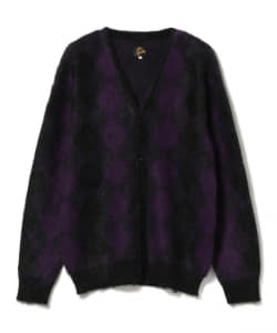 ▲NEEDLES / Mohair Cardigan Diamond