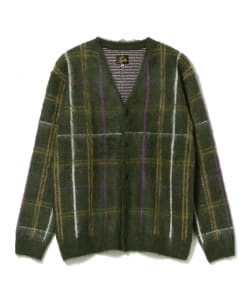 ▲NEEDLES / Mohair Cardigan Windwpane