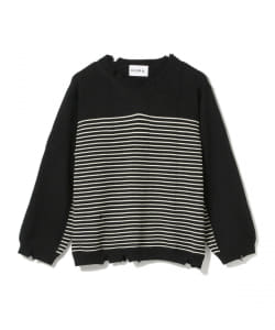 ▲NOMA t.d. / Damage Stripe Sweater