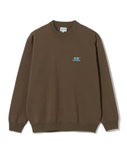 BLUFCAMP / Embroidery Cotton Sweater