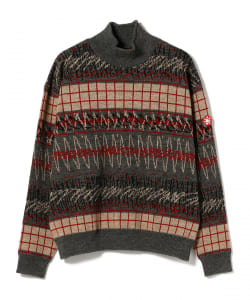 ▲C.E / Wave Line Wool Knit