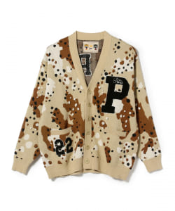 PATTA / Cheetah Camo Knitted Cardigan