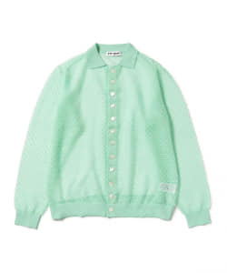 ▲TTT_MSW / See-Through Knit Cardigan