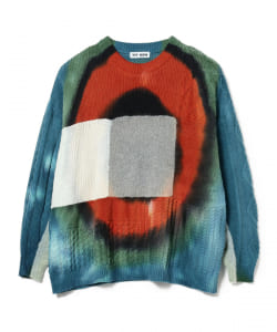 ▲TTT_MSW / Crazy Pattern Knit