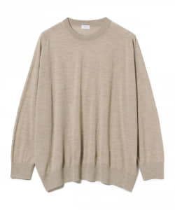 ▲URU / Crew Neck Knit 21G