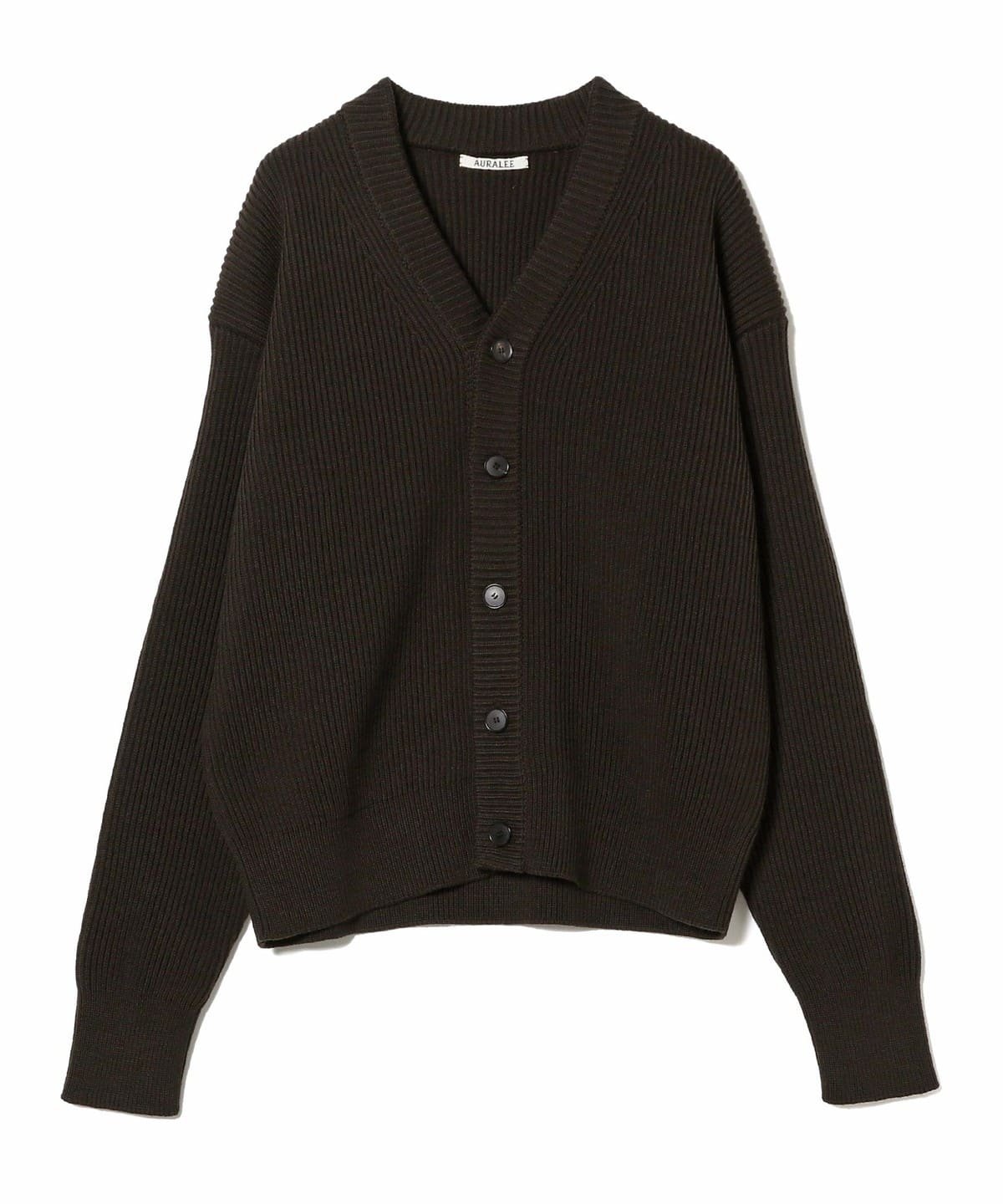 BEAMS（ビームス）AURALEE / French Merino Rib Knit Cardigan