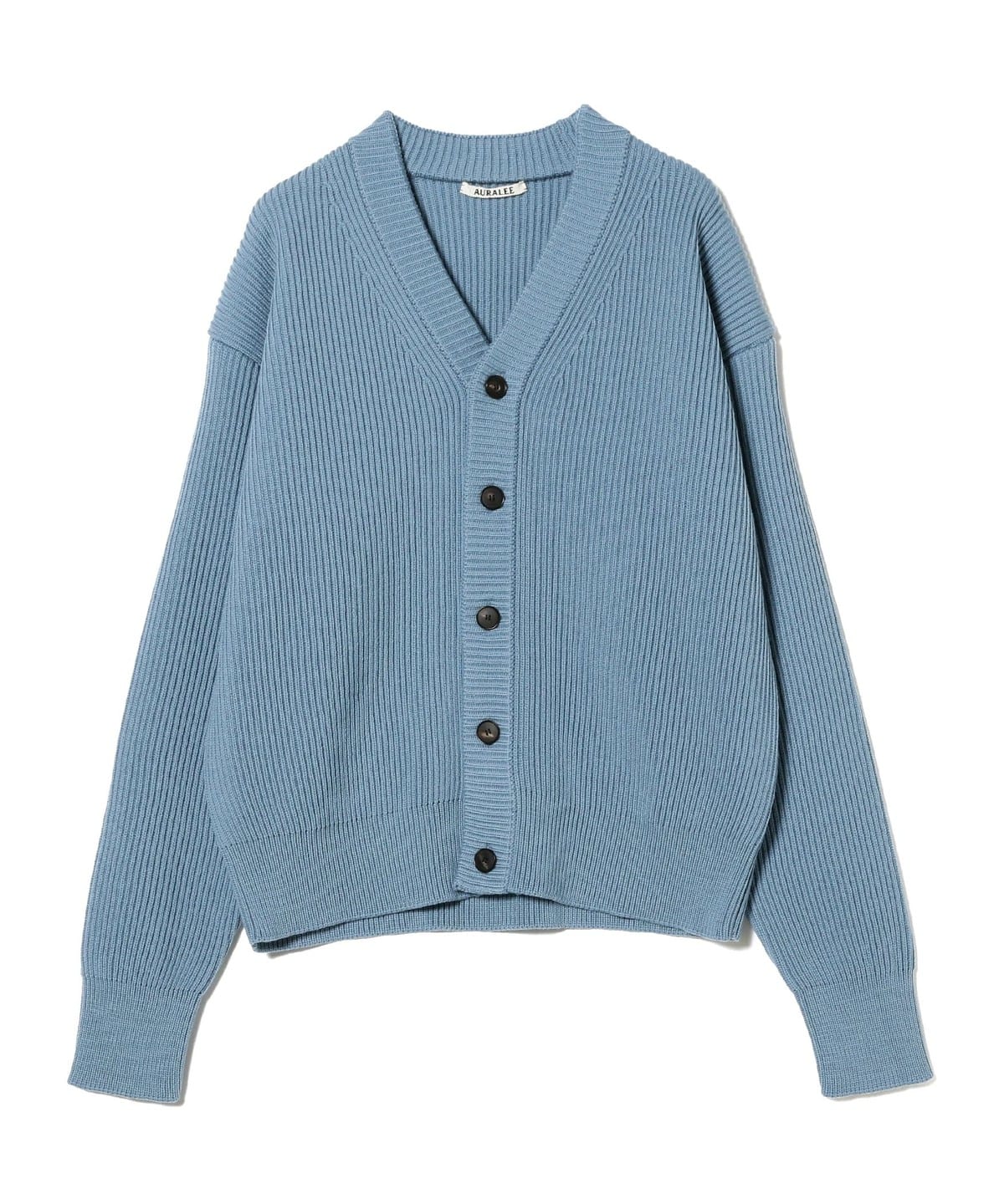 BEAMS（ビームス）AURALEE / French Merino Rib Knit Cardigan