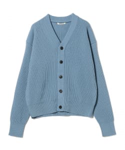 ▲AURALEE / French Merino Rib Knit Cardigan