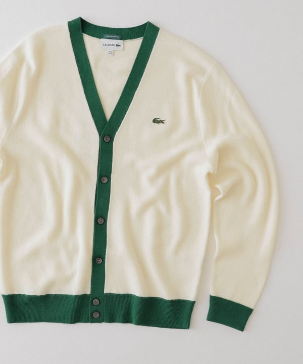 BEAMS（ビームス）LACOSTE for BEAMS / 別注 カーディガン