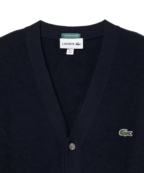BEAMS（ビームス）LACOSTE for BEAMS / 別注 カーディガン（トップス 