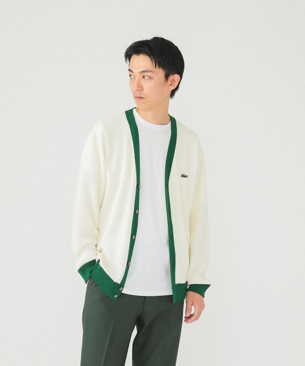 BEAMS（ビームス）LACOSTE for BEAMS / 別注 カーディガン（トップス