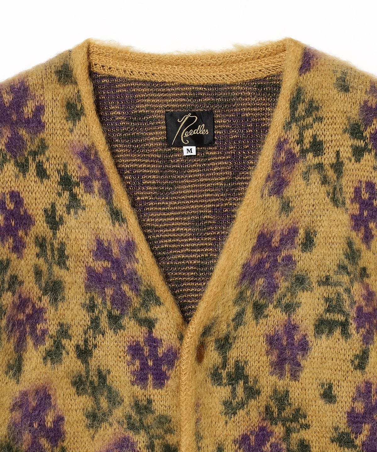 BEAMS（ビームス）NEEDLES / MOHAIR CARDIGAN - FLOWER（トップス