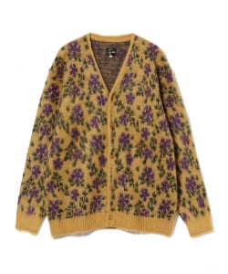 ▲NEEDLES / MOHAIR CARDIGAN - FLOWER