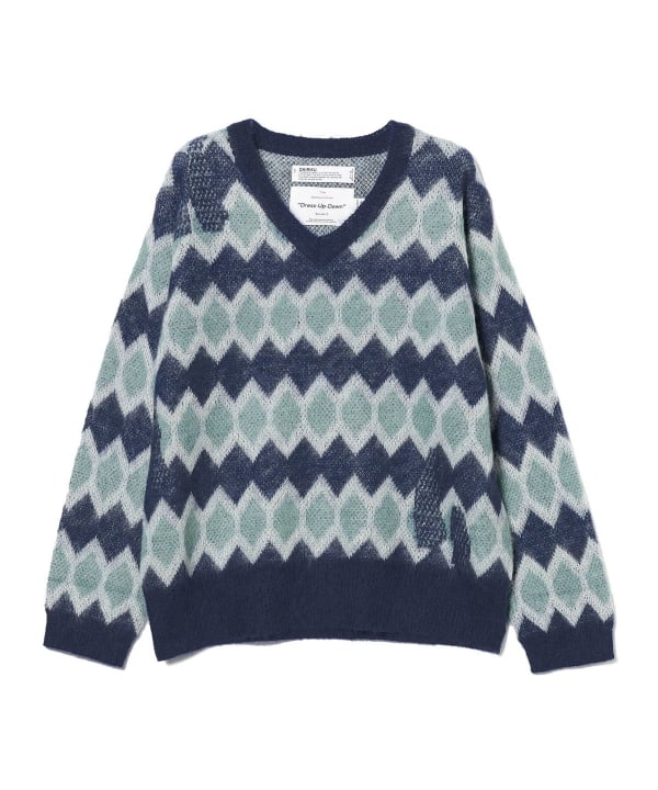 BEAMS（ビームス）DAIRIKU / Tite Border Knit Pullover（トップス