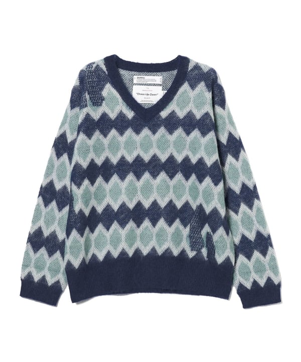 BEAMS（ビームス）DAIRIKU / Tite Border Knit Pullover