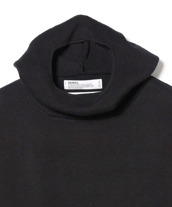 BEAMS（ビームス）DAIRIKU / FACE COVER KNIT PULLOVER（トップス