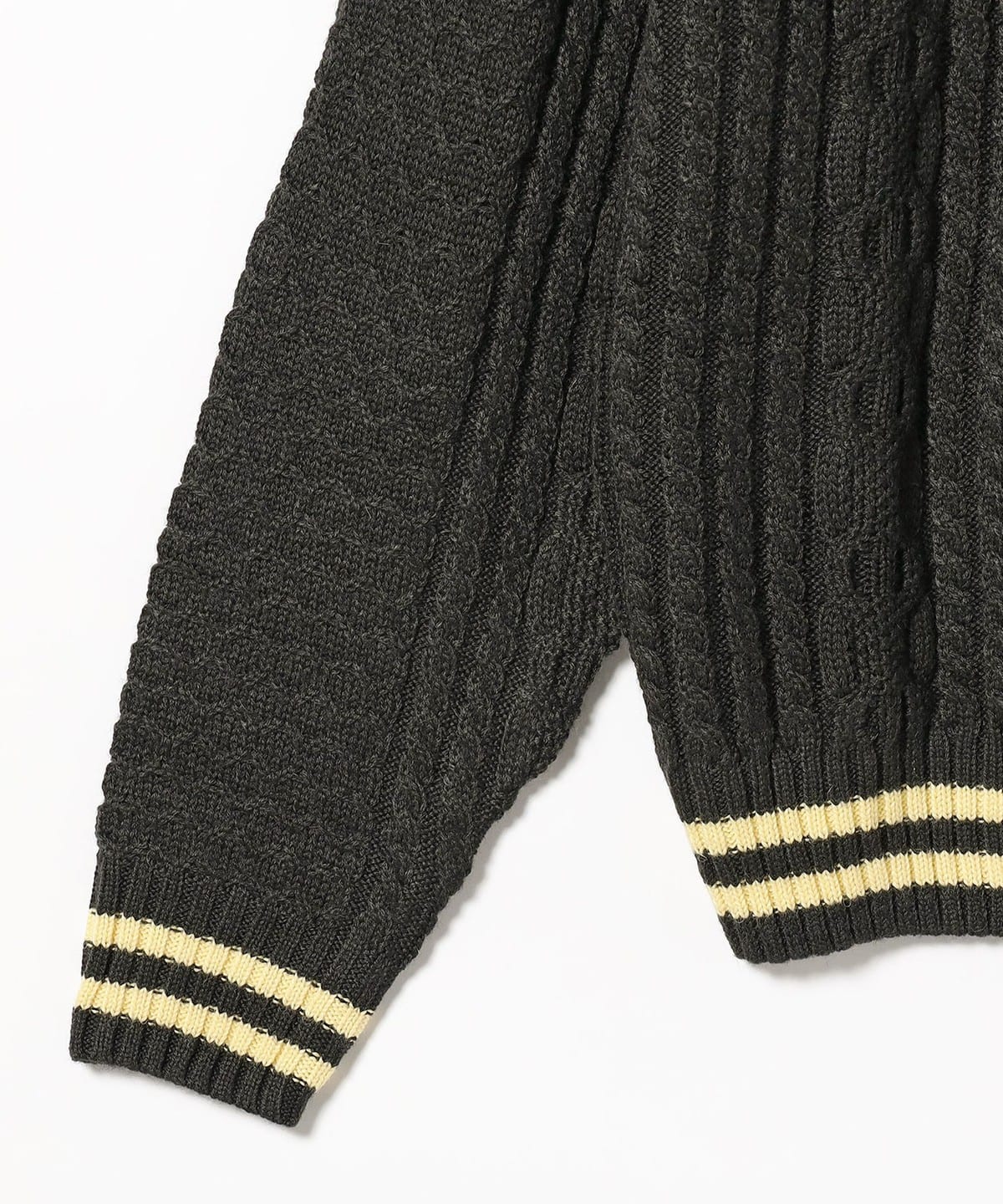 BEAMS BEAMS / Loves You Cable Knitted Sweater (tops knit PATTA