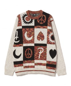 PATTA / Jacquard Crayon Knitted Sweater