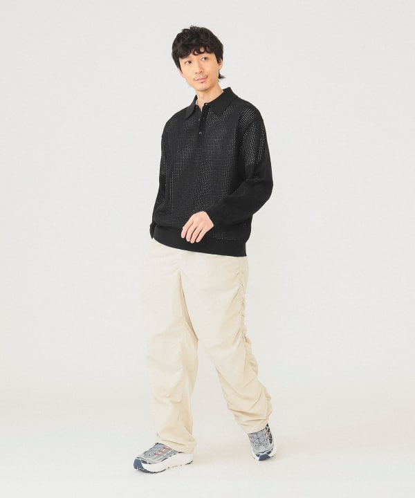 BEAMS（ビームス）【タイムセール】9ゲージ メッシュ ポロシャツ