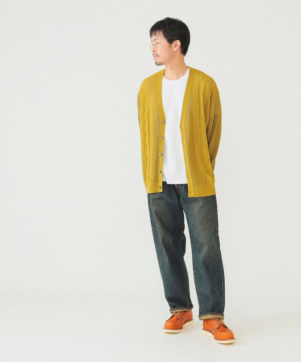 BEAMS（ビームス）12ゲージ メッシュ カーディガン（トップス