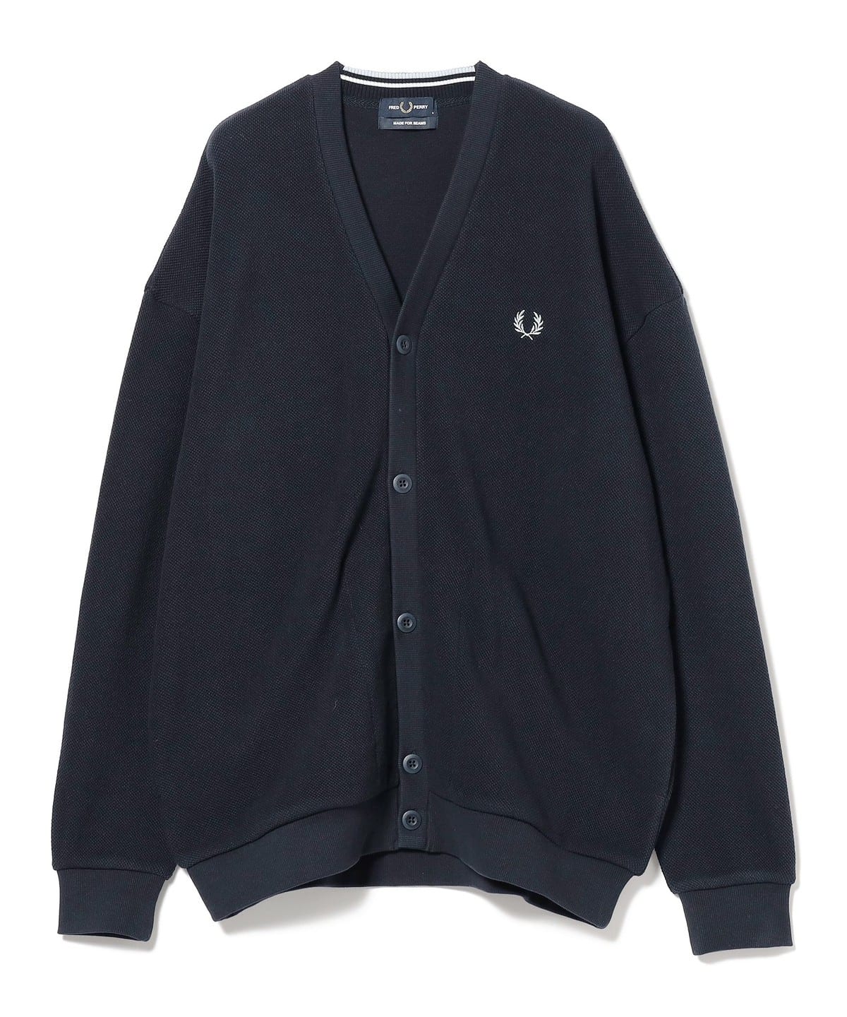 最短即日美品 Beams SSZ フレンドペリー FRED PERRY カーディガン M トップス