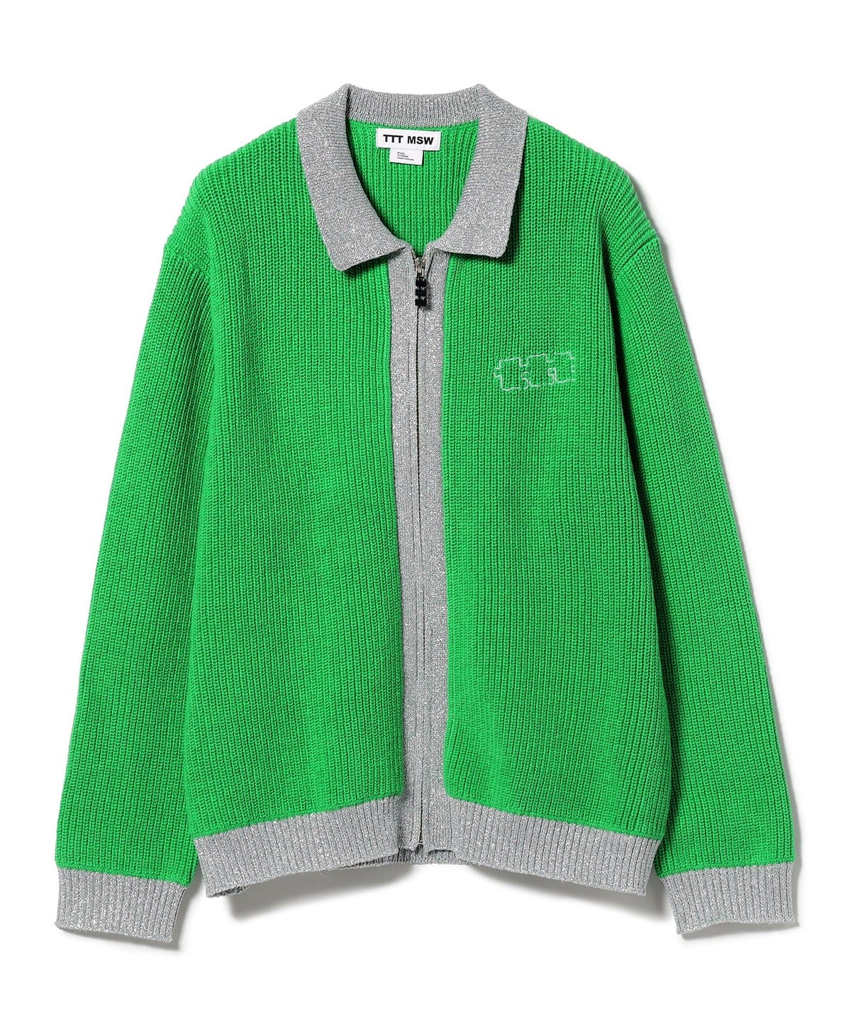 期間限定30％OFF! New MSW TTT トップス standard green cardigan 