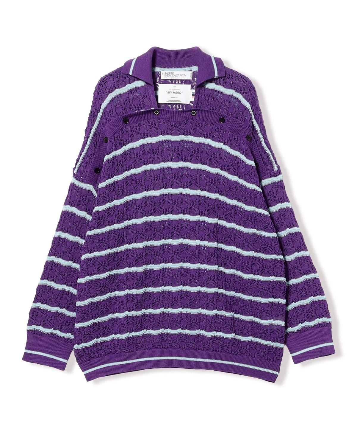 DAIRIKU パンサーニット 22AW BEAMS BEAMS（ビームス）DAIRIKU / Alain Marine Knit（トップス ニット