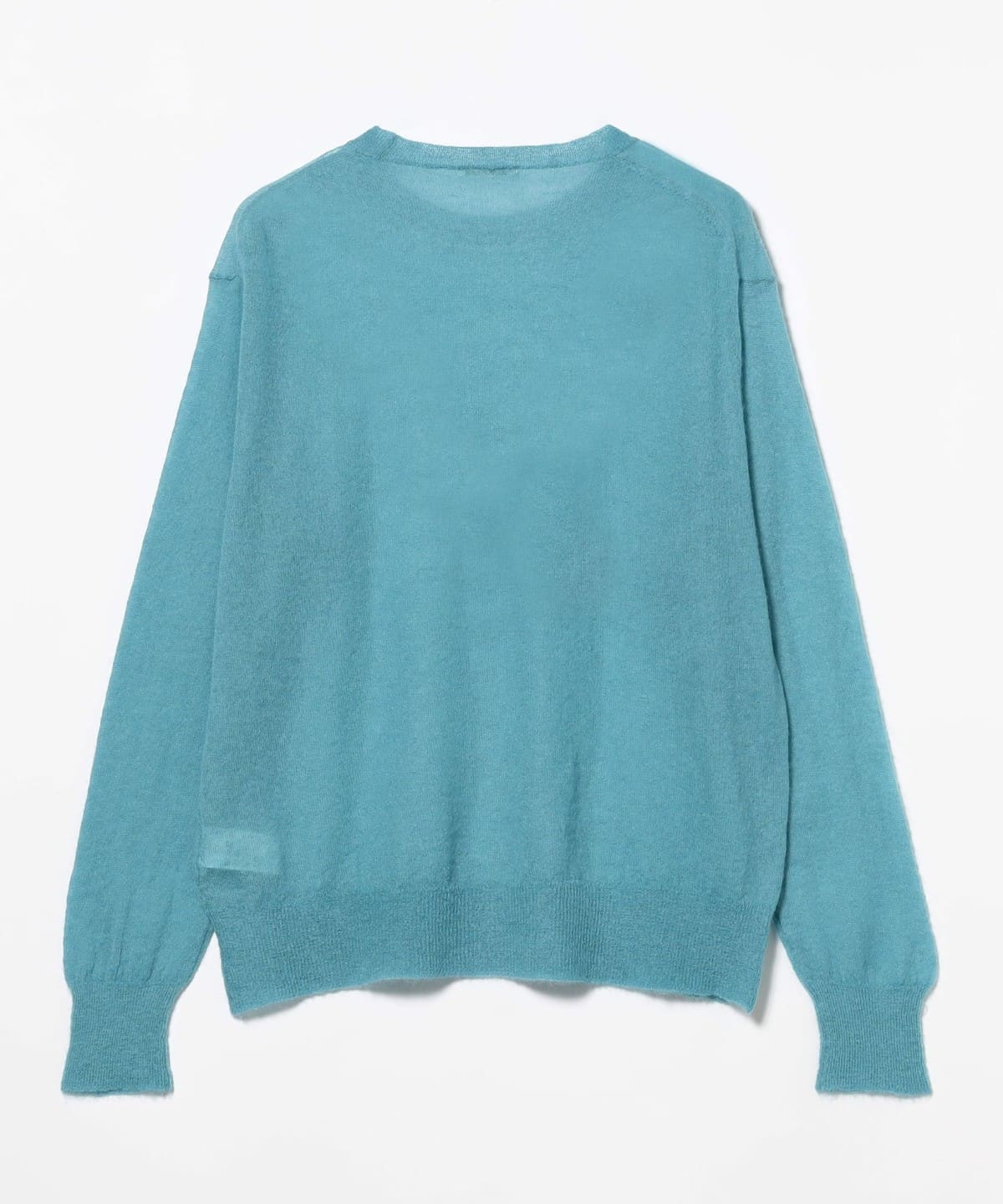 BEAMS AURALEE / KID MOHAIR SHEER KNIT P/ BEAMS (tops knits